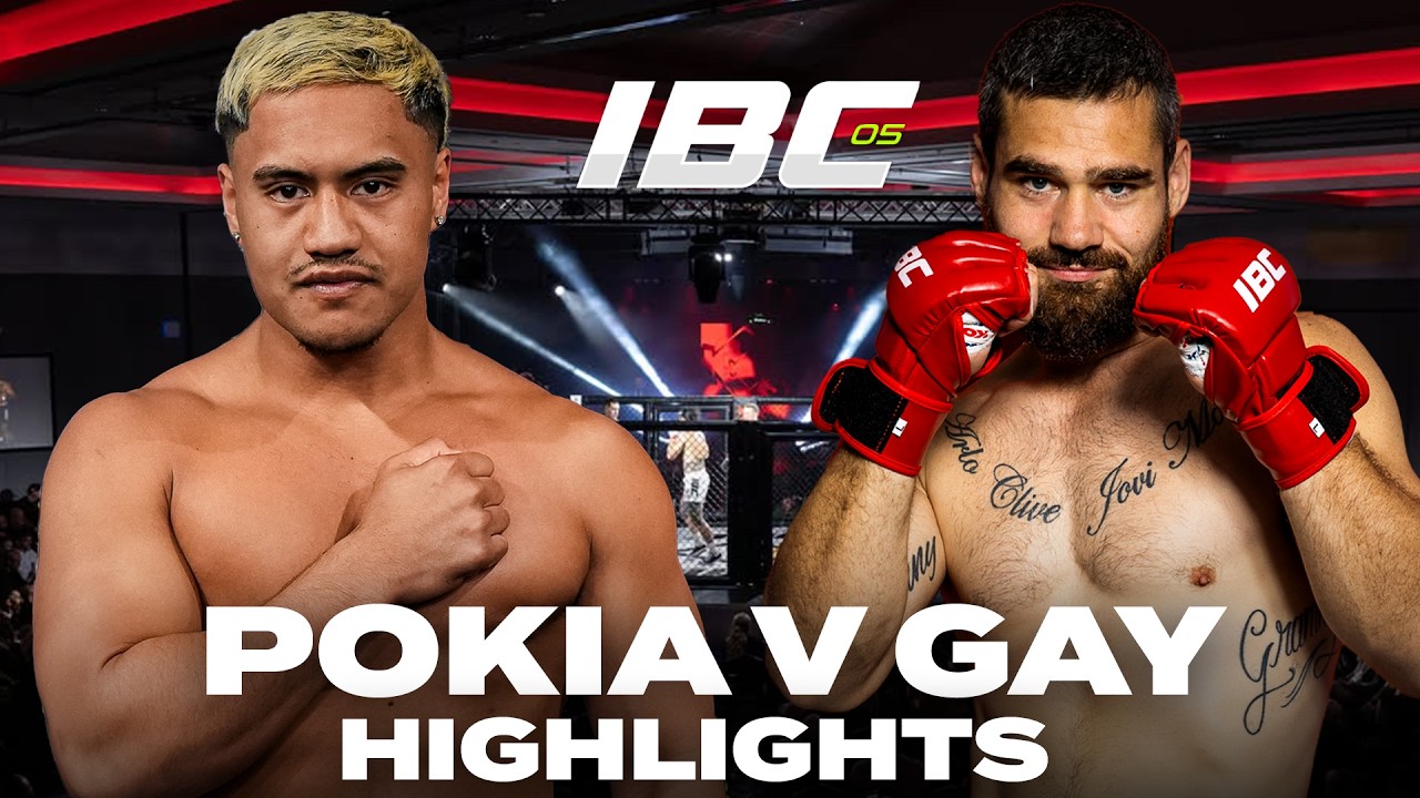 Blade Gay vs Mike Pokia — Highlights | IBC 05 Middleweight TKO background