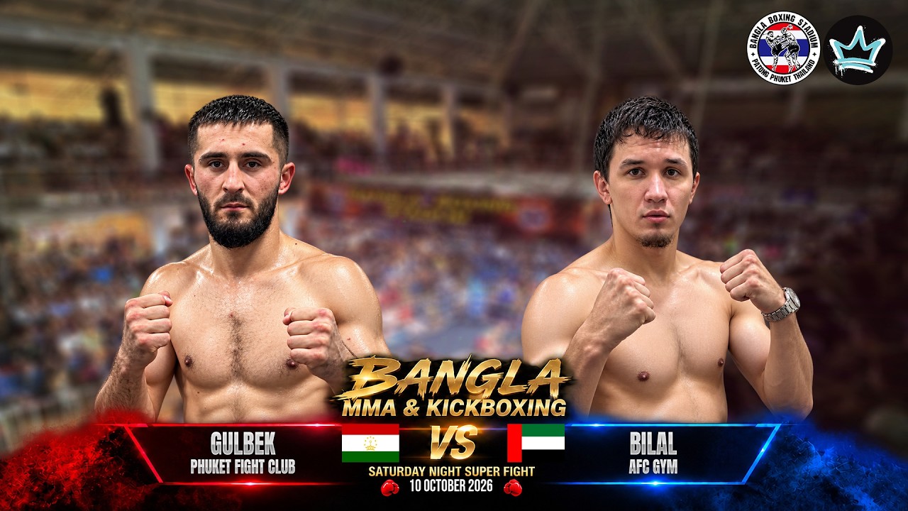 BANGLA MMA & KICKBOXING🥊 GULBEK 🆚 BILAL background