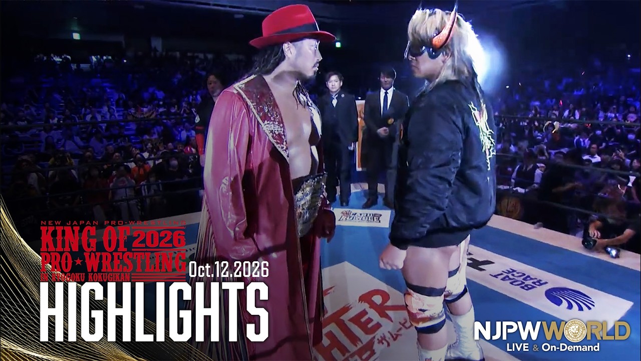 【ハイライト】#njkopw 2026年10月12日 | KING OF PRO-WRESTLING 2026|10/12/26 background
