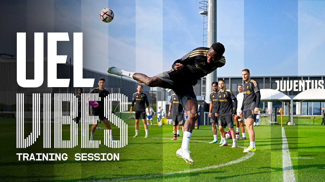 FOCUS ON THE EUROPA LEAGUE ЁЯза | Juventus Training Session background