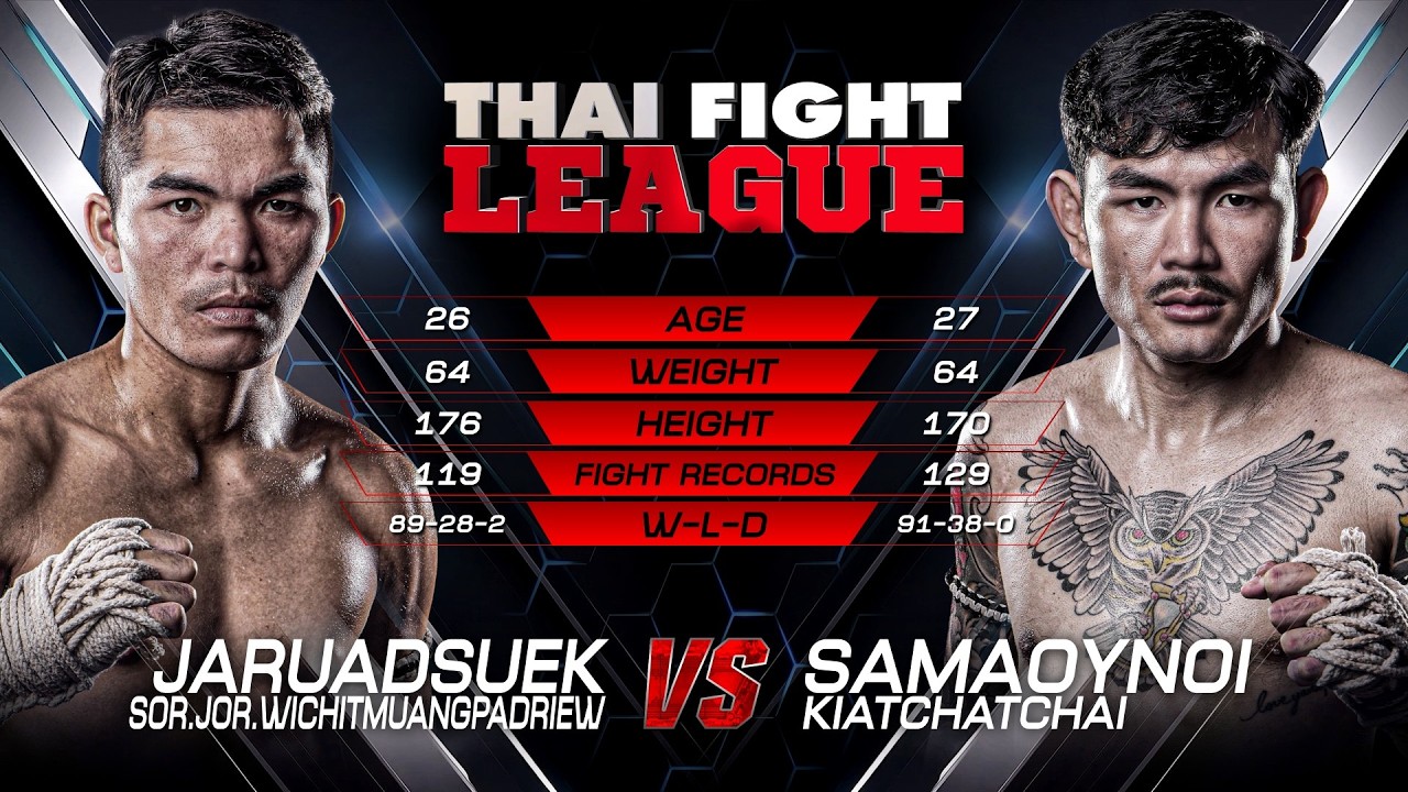 Jaruadsuek vs. Samaoynoi Kiatchatchai | THAI FIGHT LEAGUE 115 | 20 September 2026 background