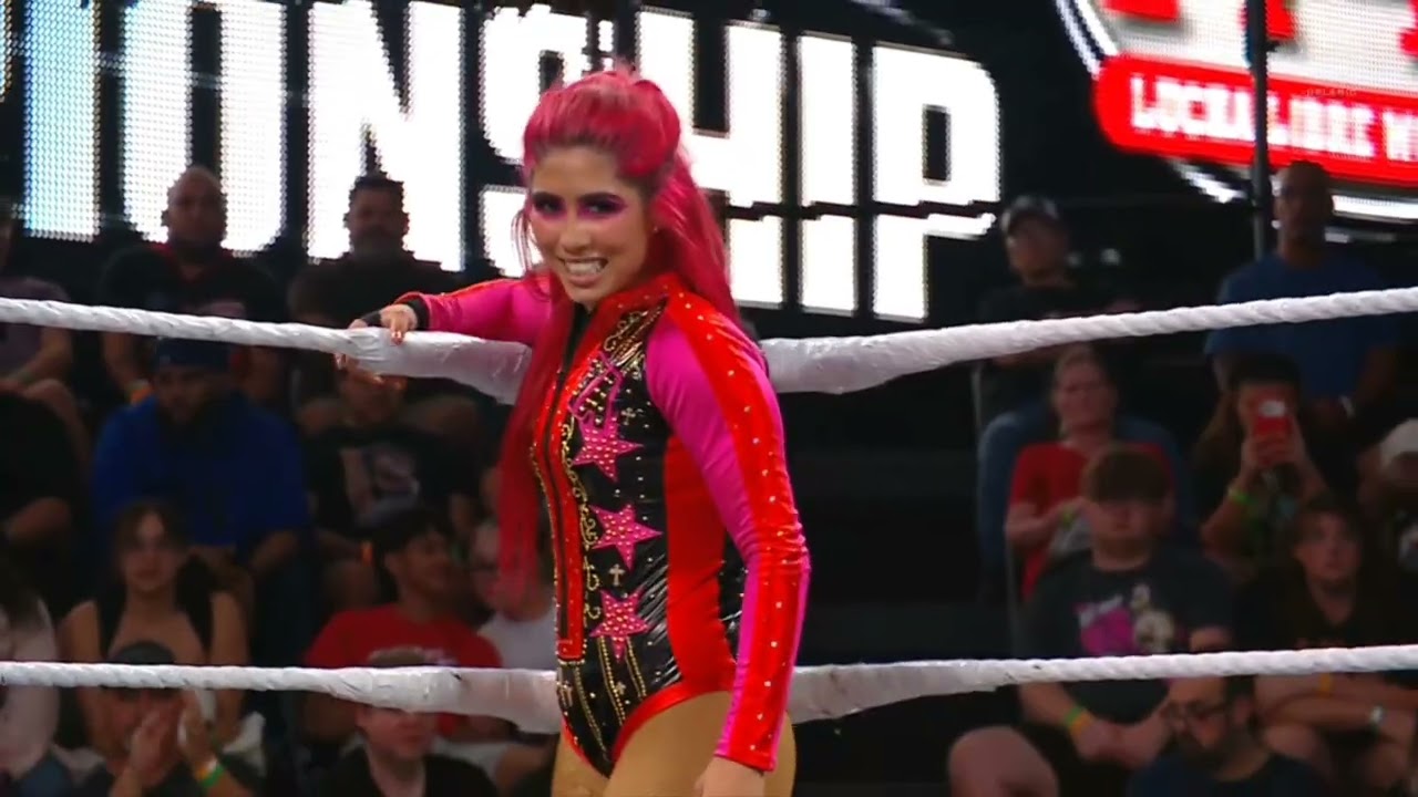 WWE NXT LA CATALINA VS KALI ARMSTRONG 10/13/26 background
