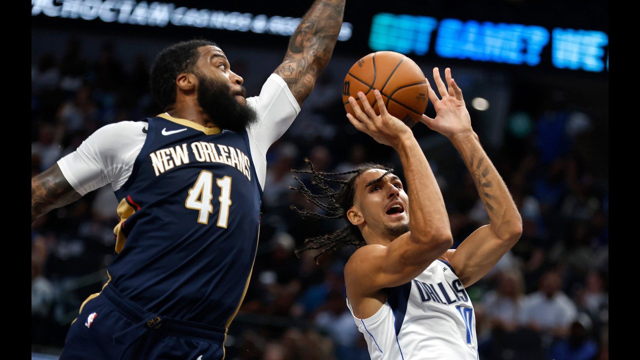 Pelicans Highlights vs. Mavericks | 2026 NBA Preseason background