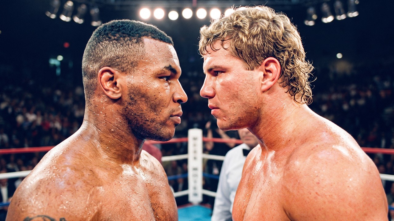 19-Year-Old Mike Tyson vs 19-Year-Old Tommy Morrison — Who Hit HARDER? background