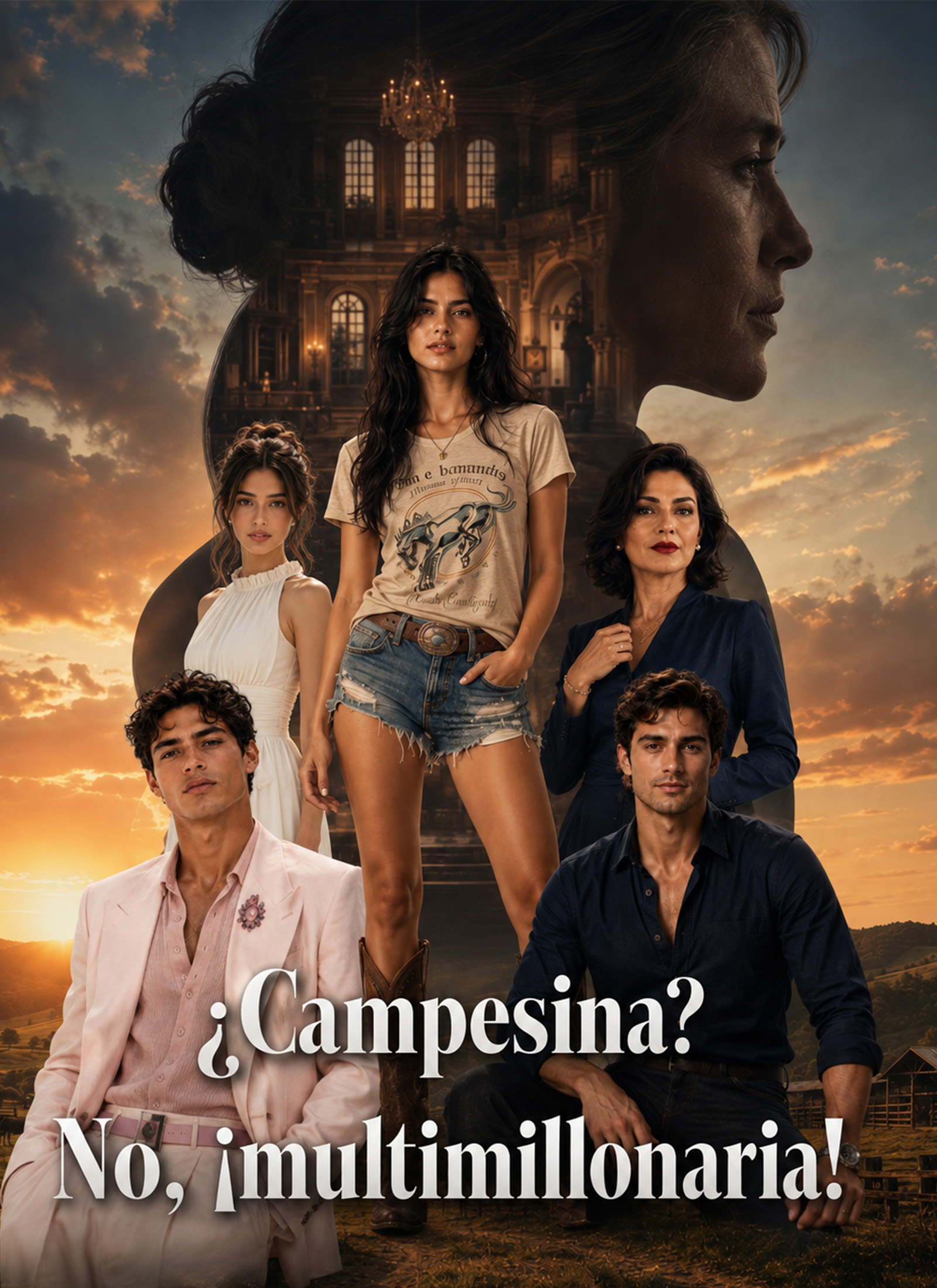 ¿Campesina? No, ¡multimillonaria! poster