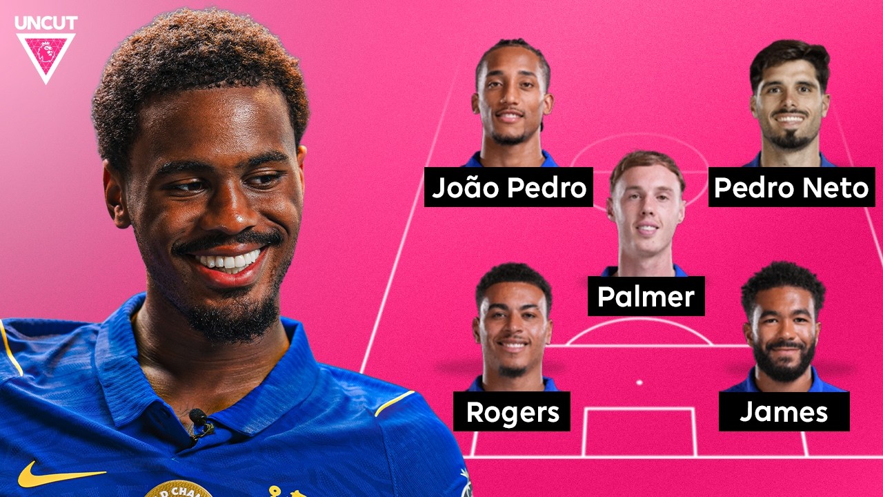 Jorrel Hato Names FUNNIEST Chelsea Player background