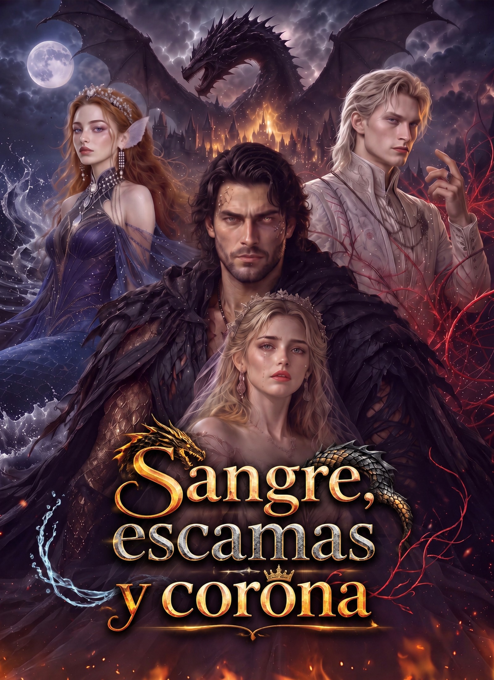 [Doblado]Sangre, escamas y corona poster
