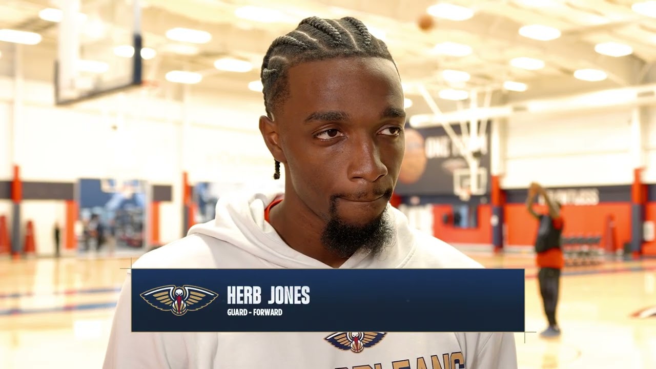 Herb Jones on team defense, Jeremiah Fears | Pelicans Preseason 2026 background