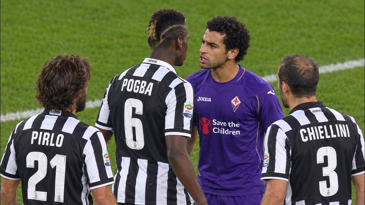 22 Years Old Mohamed Salah MASTERCLASS vs PRIME Juventus background