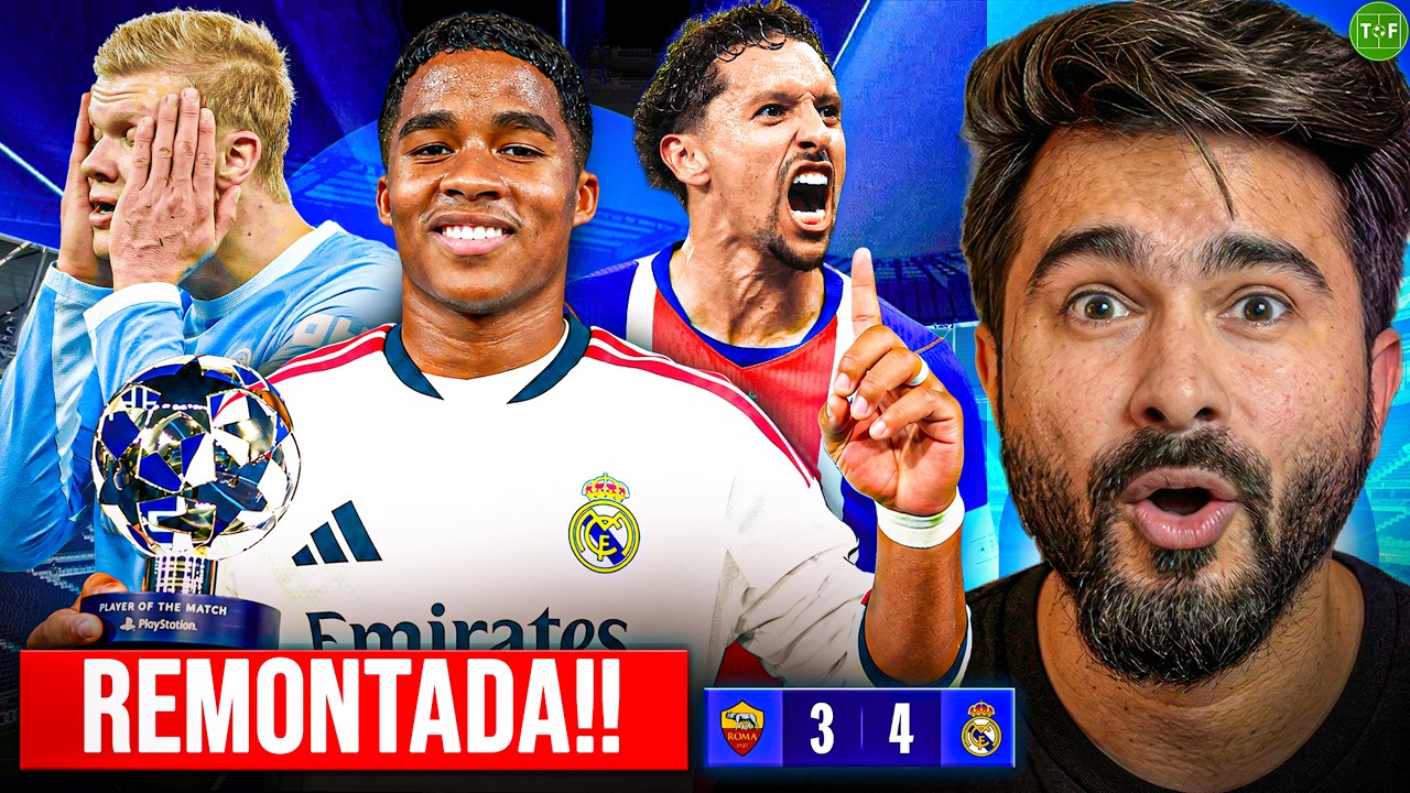 Madrid WILD 4-3 Comeback Win vs Roma! PSG Tactically Outclassed Man City 4-2! #MDB 2026-10-15 12:21 background