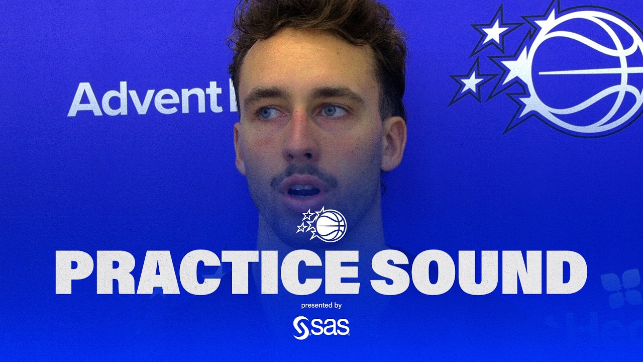 PRACTICE SOUND: COACH SWEENEY, FRANZ WAGNER & NOAH PENDA BY SAS background