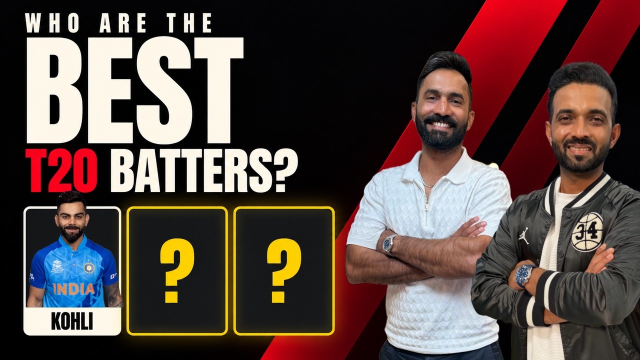 Kohli, Buttler & who else? DK & Rahane pick their Top 5 T20 batters background