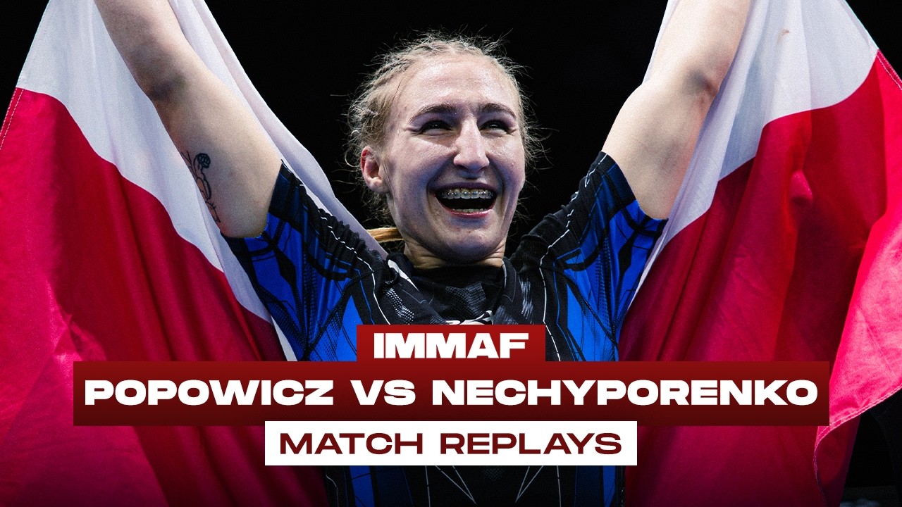 Malgorzata Popowicz vs. Alina Nechyporenko | FULL FIGHT | 2026 IMMAF European Championships