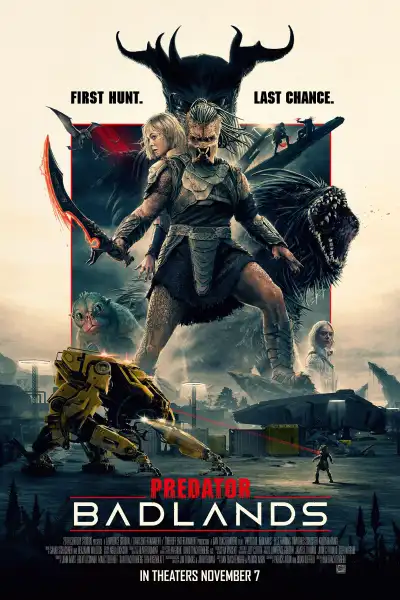 Predator: Badlands [Hindi] poster