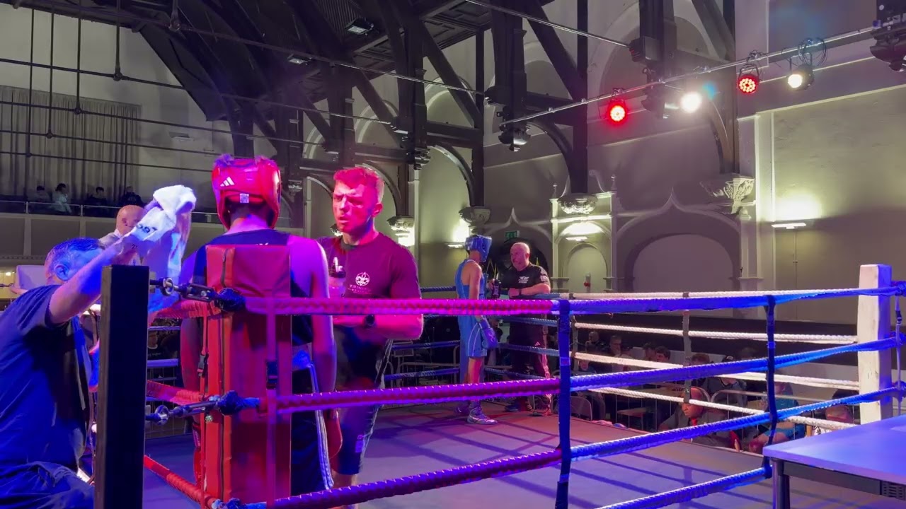 COHEN MCANDREW vs ZEESHAN LATIF | AMATEUR BOXING BOUT | WAKEFIELD TRINITY HOME SHOW background