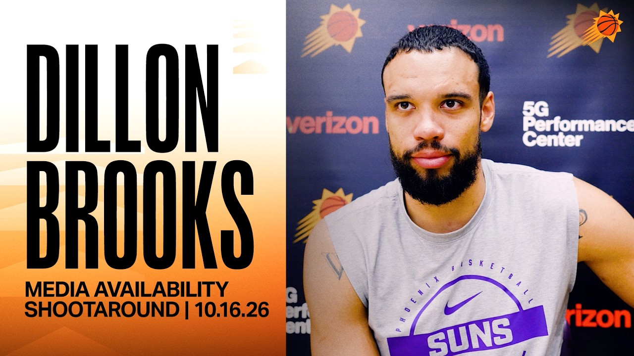 Dillon Brooks Shootaround Media Availability | 10-16-26 background