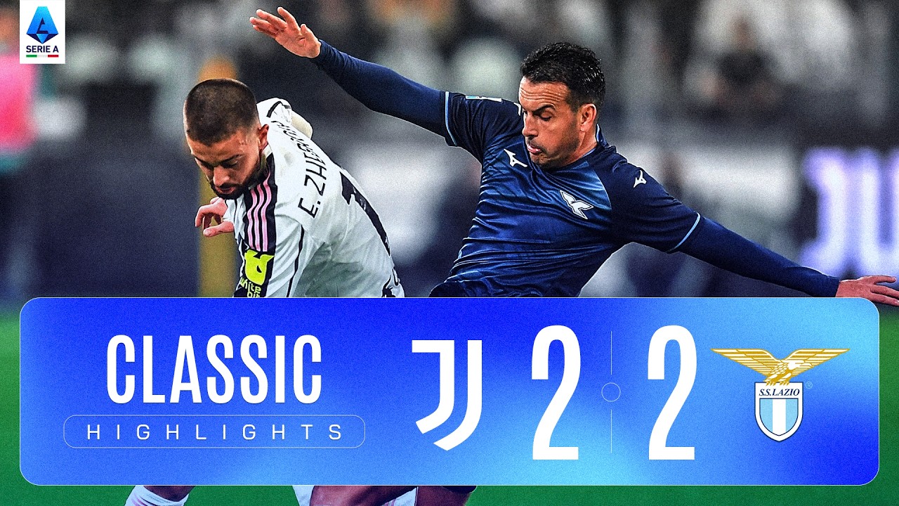 JUVENTUS-LAZIO 2-2 | CLASSIC HIGHLIGHTS SERIE A 2025/26 background