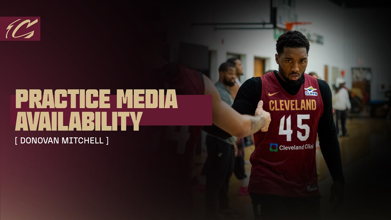 Cavs Practice | Donovan Mitchell Media Availability | 10.16.2026 background