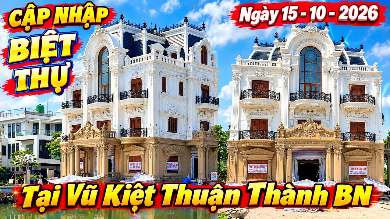 CẬP NHẬP ngày 15-10-2026 ngôi Biệt Thự Thuận Thành Bắc Ninh.. background