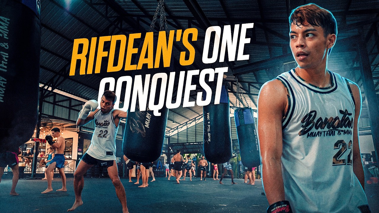 Preparing for WAR: Inside Rifdean Masdor's ONE Championship Title Camp background