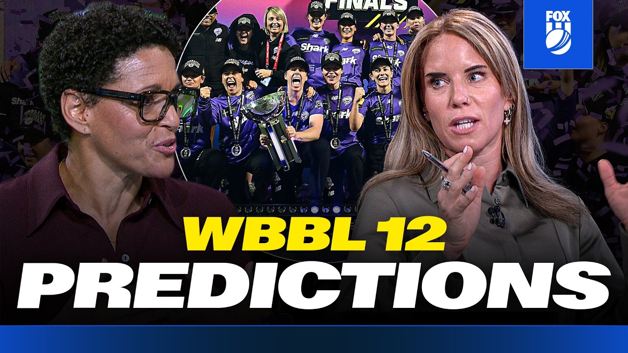 Hurricanes OUT 🚫 Experts tip underdogs to take out title 👀 | WBBL|12 Preview background