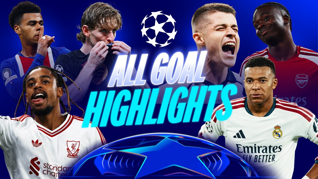 EVERY Champions League Goal From Matchday 2 | Highlights background