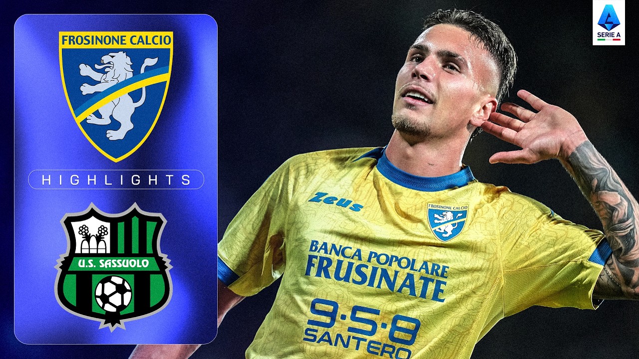 Raimondo Hits THREE! | FROSINONE-SASSUOLO | HIGHLIGHTS | Serie A 2026/27 background