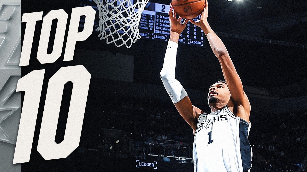 NBA's Top 10 Plays of the Night | October 16, 2026 background