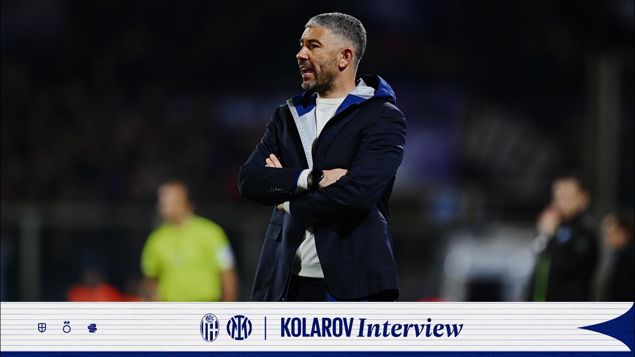 KOLAROV: “LA SQUADRA HA GIOCATO UN GRANDISSIMO SECONDO TEMPO” 🎙️ | INTERVIEWS 🖤💙 background