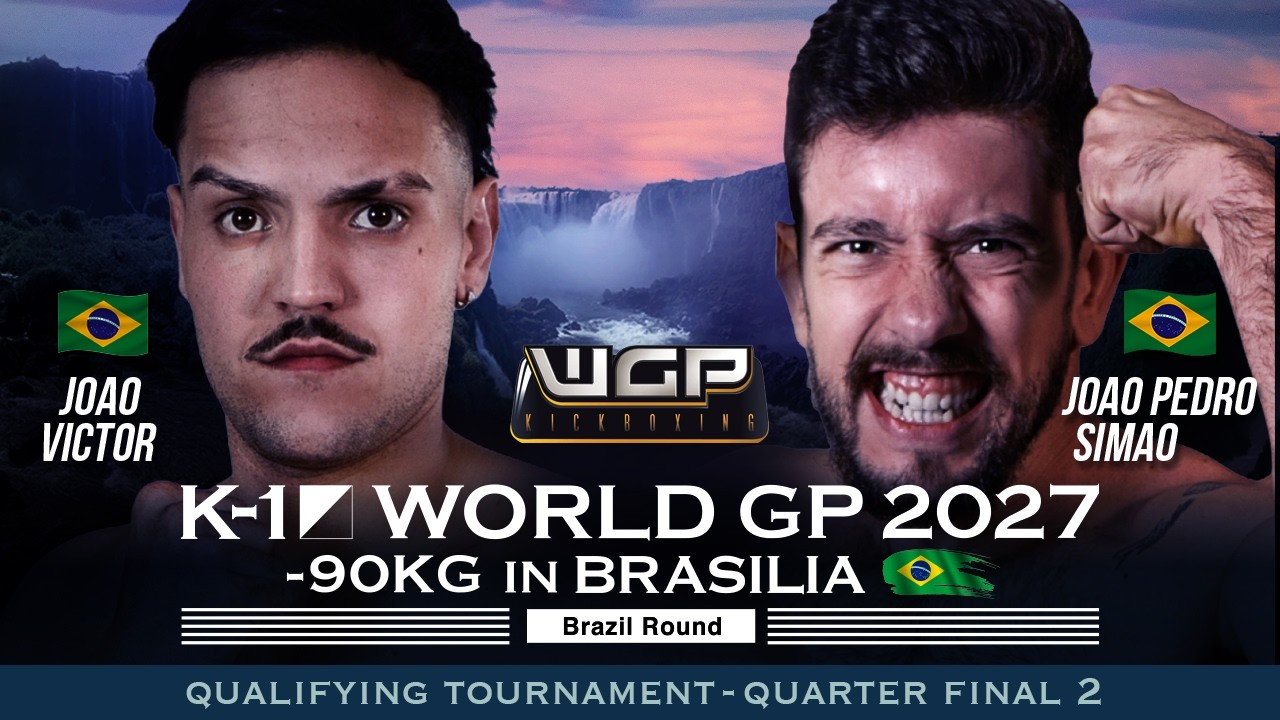 Joao Victor vs Joao Pedro Simao | FULL FIGHT | K-1 WORLD GP 2027 -90KG in Brasilia background