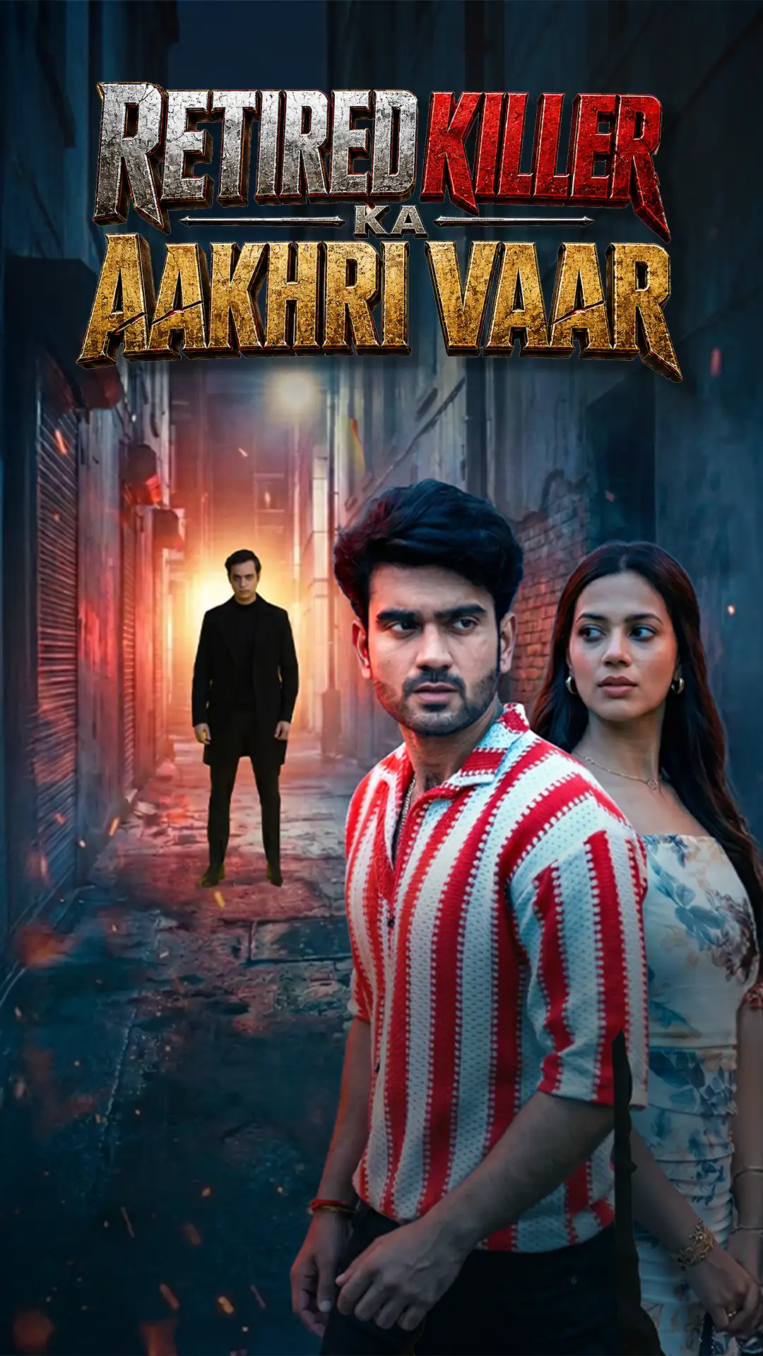 Retired killer ka Aakhri Vaar poster
