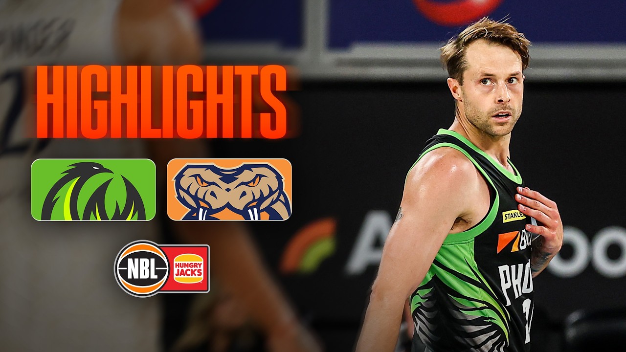 South East Melbourne Phoenix vs. Cairns Taipans - Game Highlights - Round 5, NBL27 background