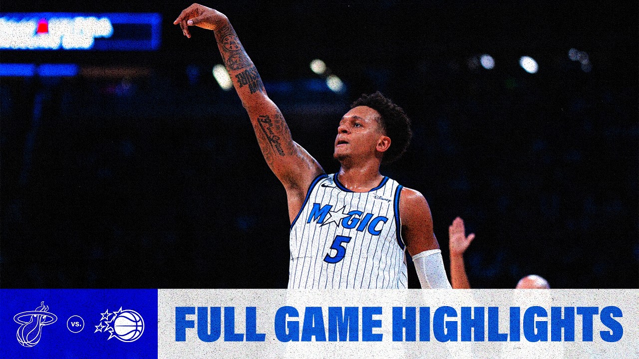 FULL GAME HIGHLIGHTS: MIAMI HEAT VS. ORLANDO MAGIC 10.16.26 background