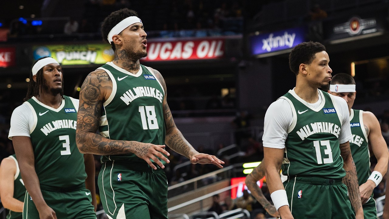 Highlights: Bucks 128 - Pacers 127 | 10.16.26 background
