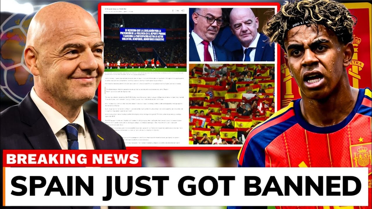 FIFA Has FINALLY Taken Action and Spain in TROUBLE for Islamophobic Incident!