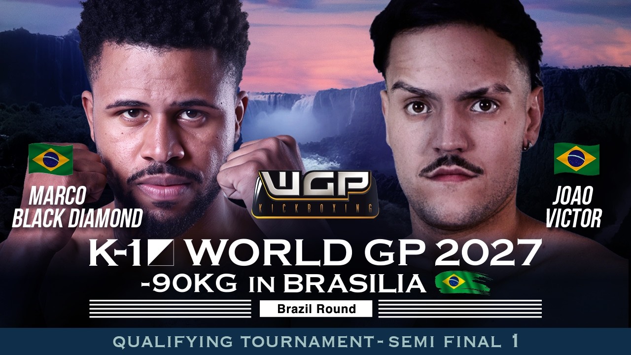 Marco Black Diamond vs Joao Victor | FULL FIGHT | K-1 WORLD GP 2027 -90KG in Brasilia background