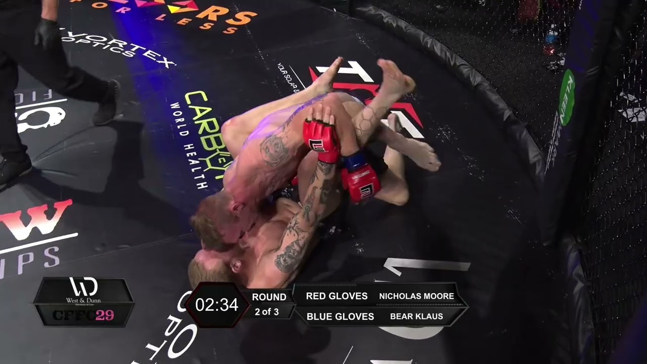 CHOSEN FEW FIGHTING CHAMPIONSHIP MATTHEW PARKS vs BEAR KLAUS background