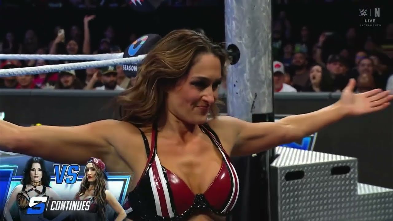 (1/2) Paige vs Nikki Bella: Smackdown October 16 2026 background