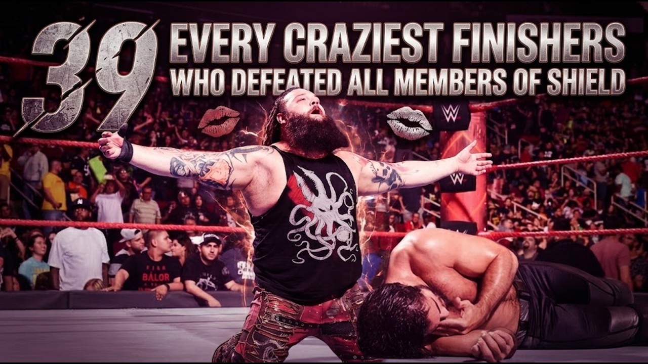 39 Every Craziest Finishers Who Defeated All Members Of Shield background