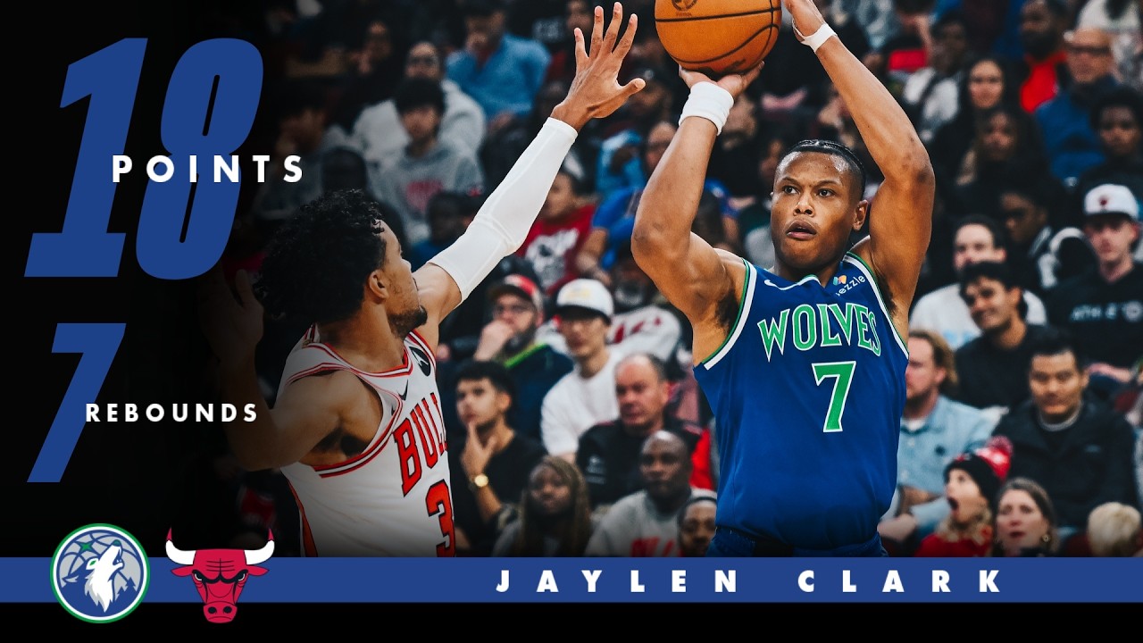 Jaylen Clark Gets It Done On Both Ends With 18 Points Vs The Chicago Bulls | 10.16.26 background
