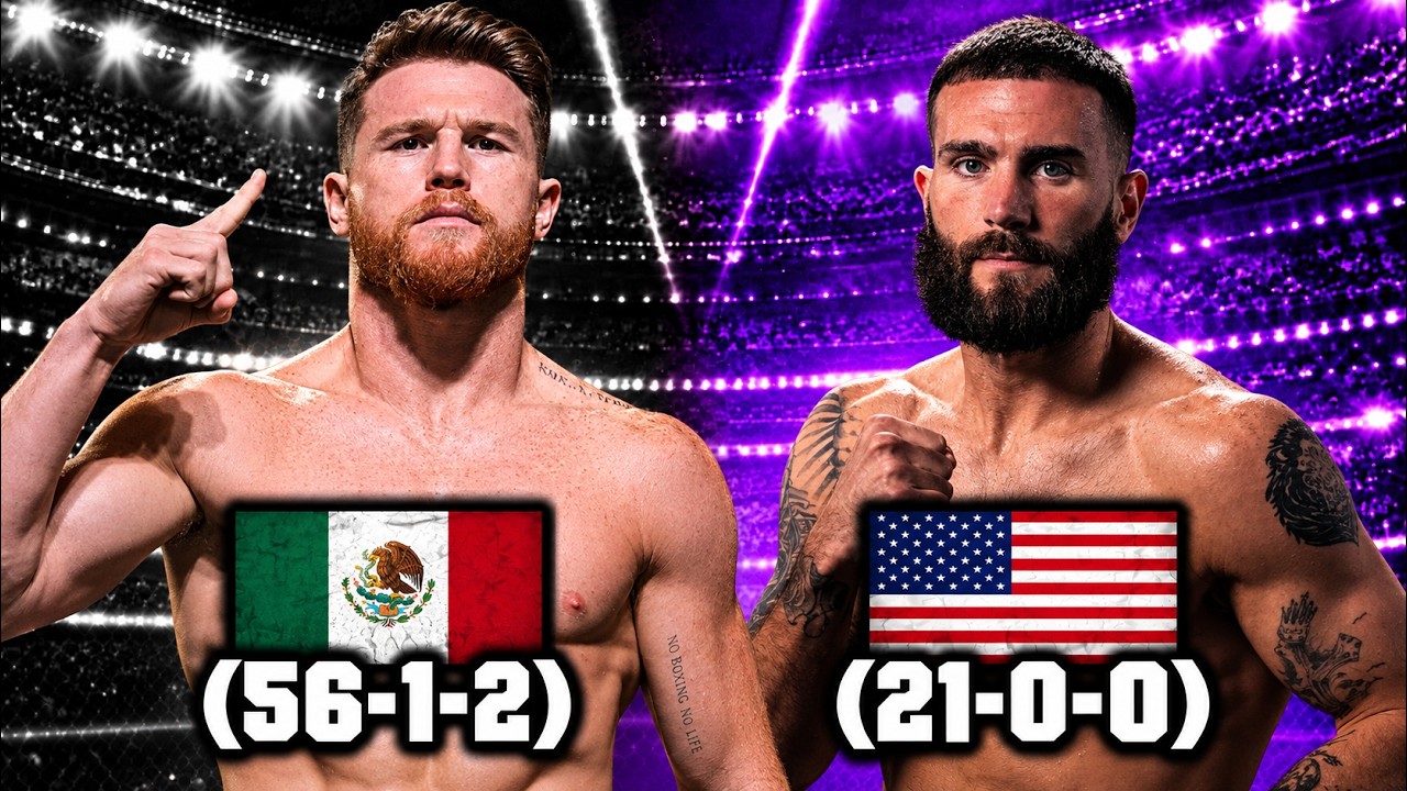 Canelo Alvarez vs Caleb Plant Was BRUTAL 😳 background