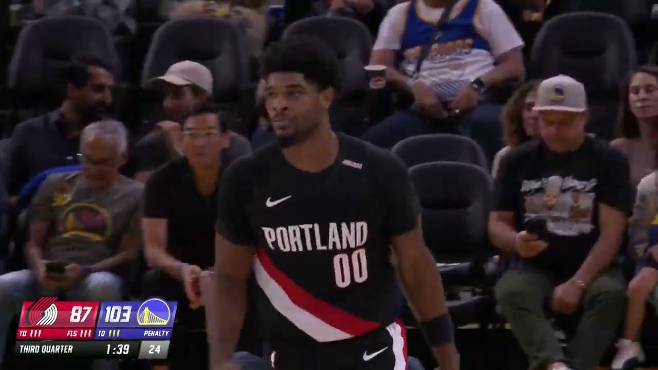 Game Highlights: Portland Trail Blazers 118, Golden State Warriors 128 | Oct. 16, 2026 background