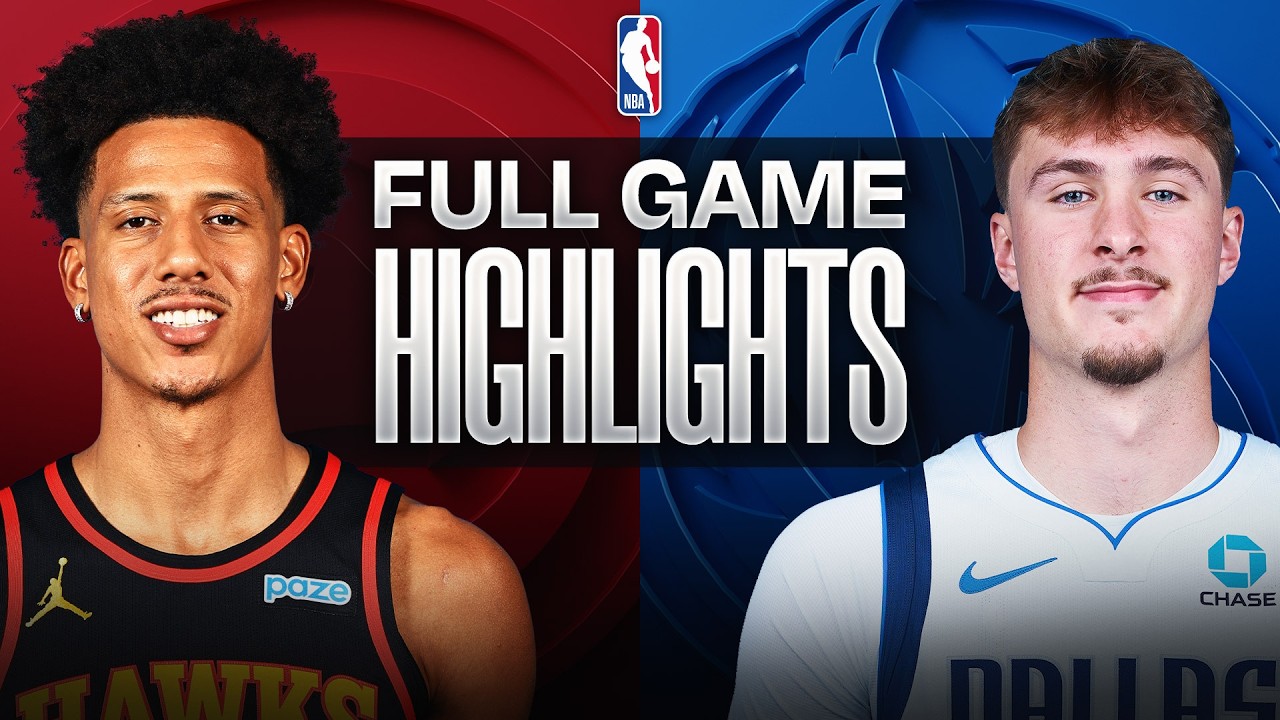 HAWKS at MAVERICKS | NBA PRESEASON FULL GAME HIGHLIGHTS | October 16, 2026 background