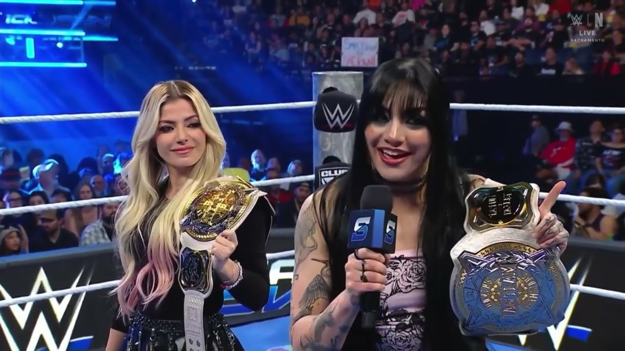 Alexa Bliss, Tatum Paxley & Fatal Influence Segment: Smackdown October 16 2026 background
