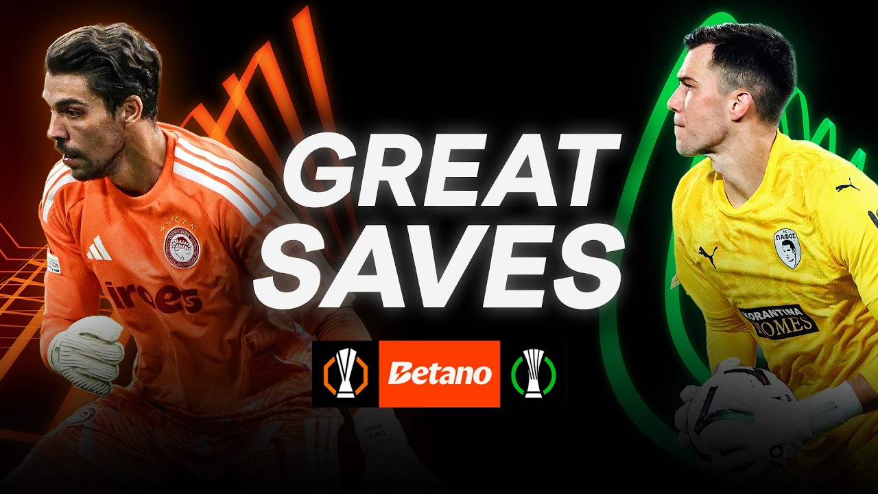 BEST Saves In The Europa League & Conference League Matchweek 2