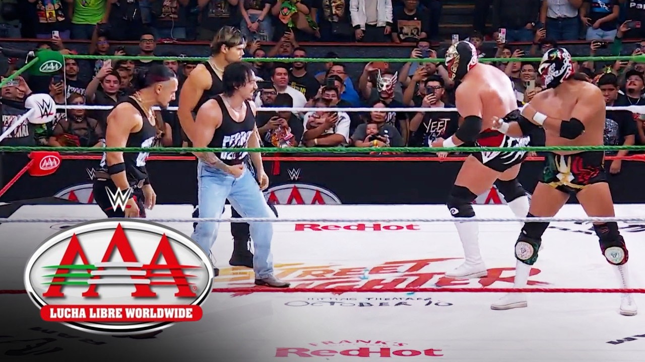 Perros del Mal atacan pero reciben una SORPRESA: Lucha Libre AAA highlights, 17 de octubre de 2026 background