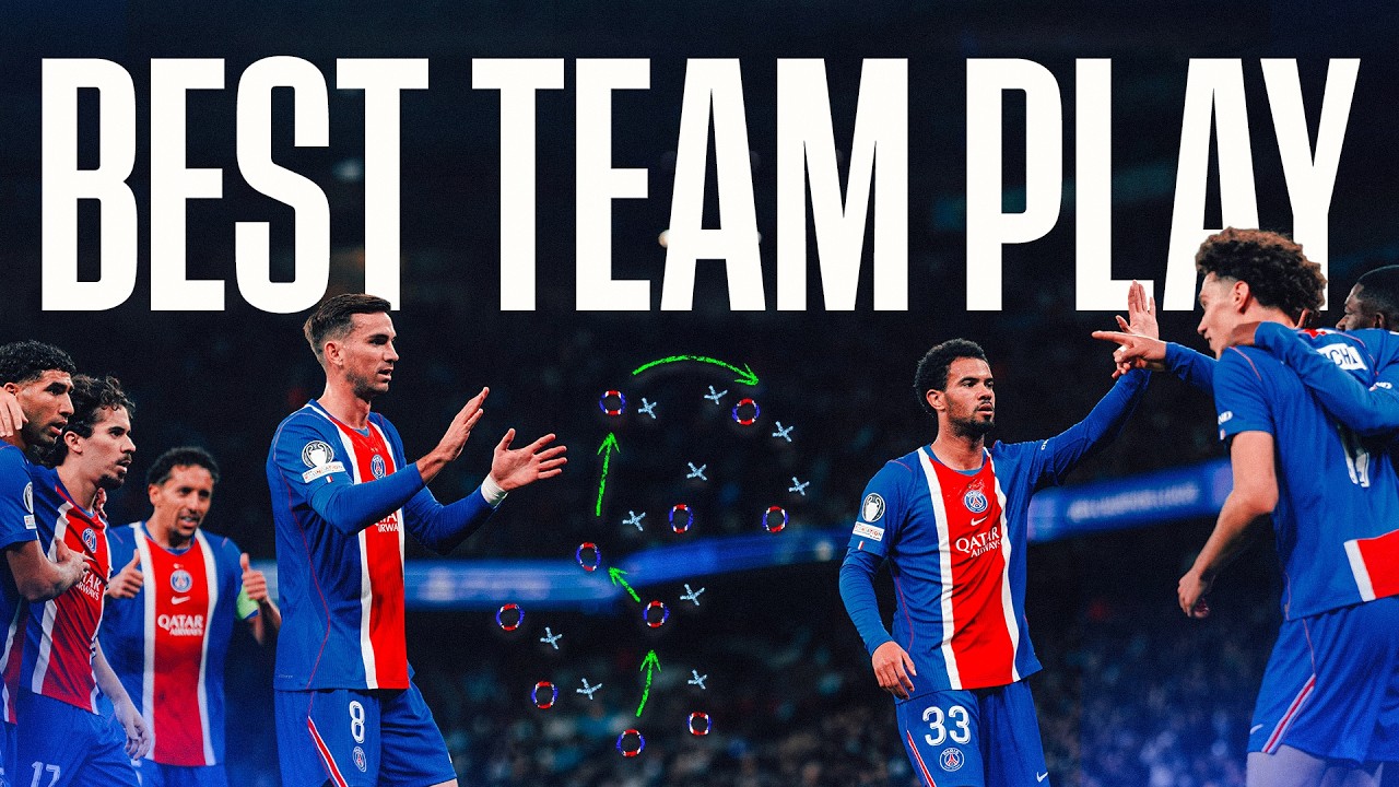 Les PLUS BEAUX buts collectifs du PSG sous Luis Enrique 🤝