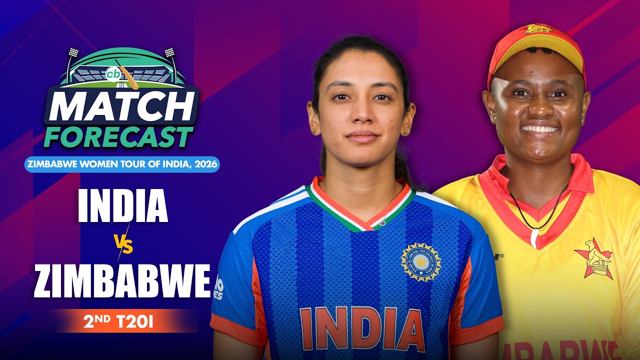 Match Forecast: IND W vs ZIM W, 2nd T20I background