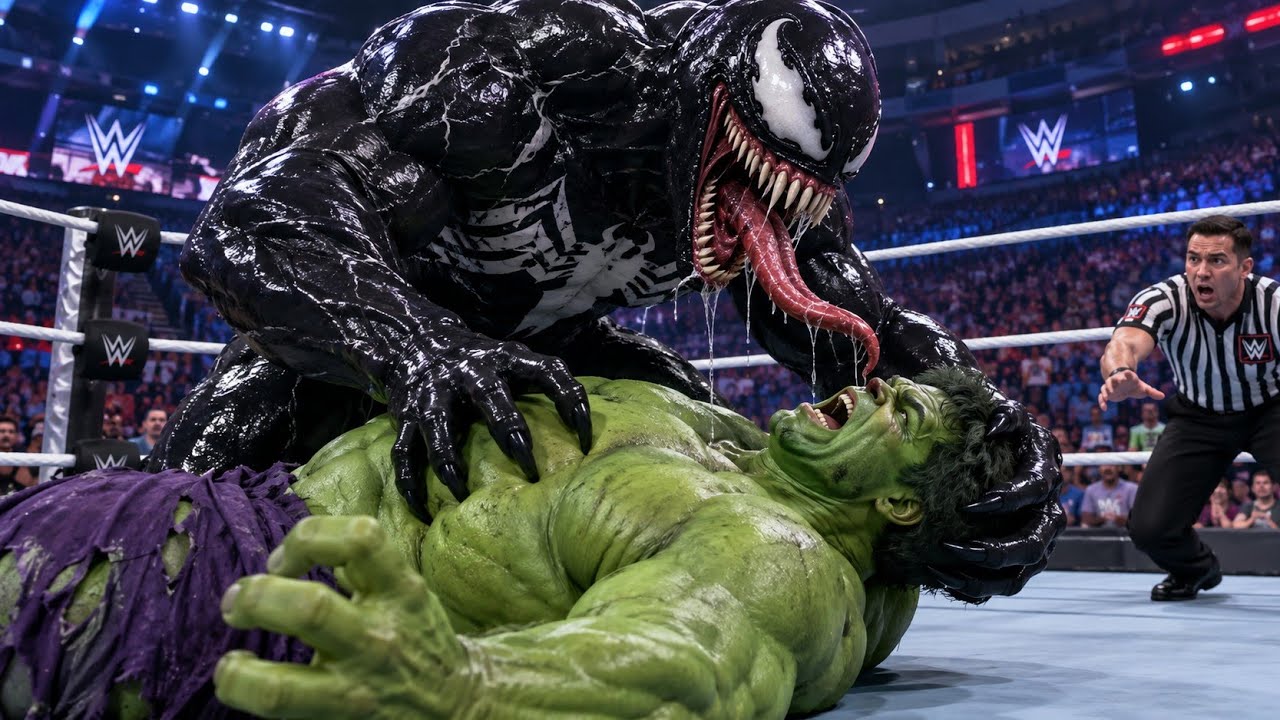 🔥WWE 2K26 - Venom vs Hulk : WWE2K Oct 18, 2026 background