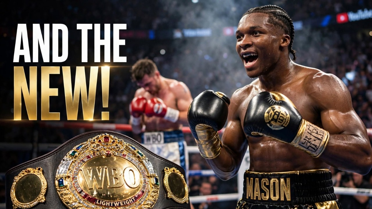 AND THE NEW! Abdullah Mason Just Changed Boxing FOREVER! background